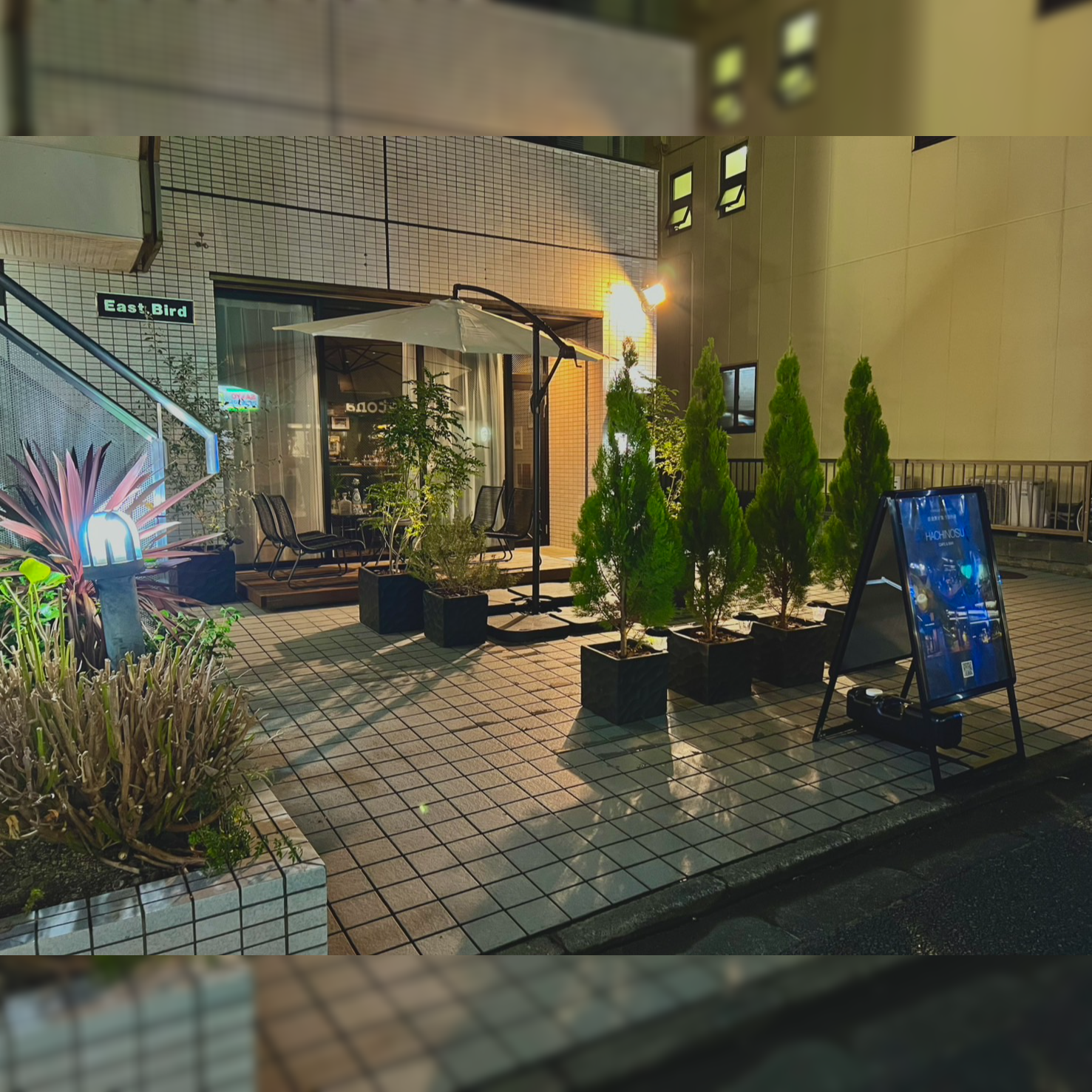 橋本のバー外観